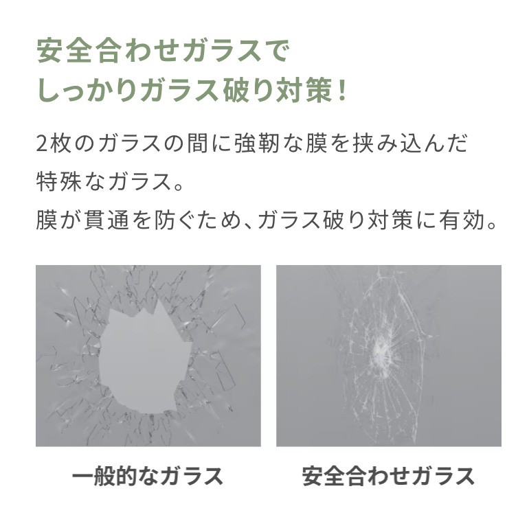 防犯対策について　ご相談ください！