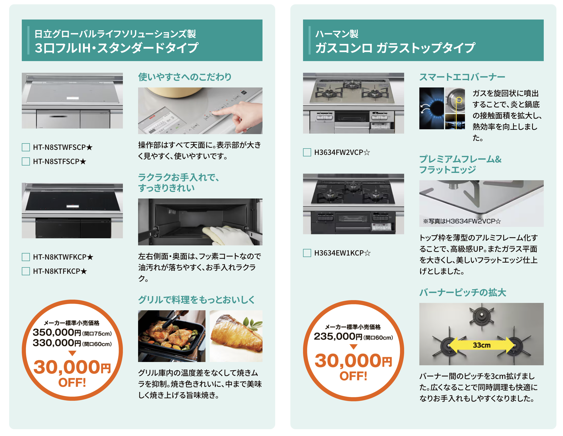 LIXILキッチン シエラS ビルトイン...